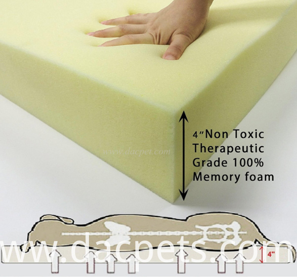 pet memory foam mat pet memory foam mat